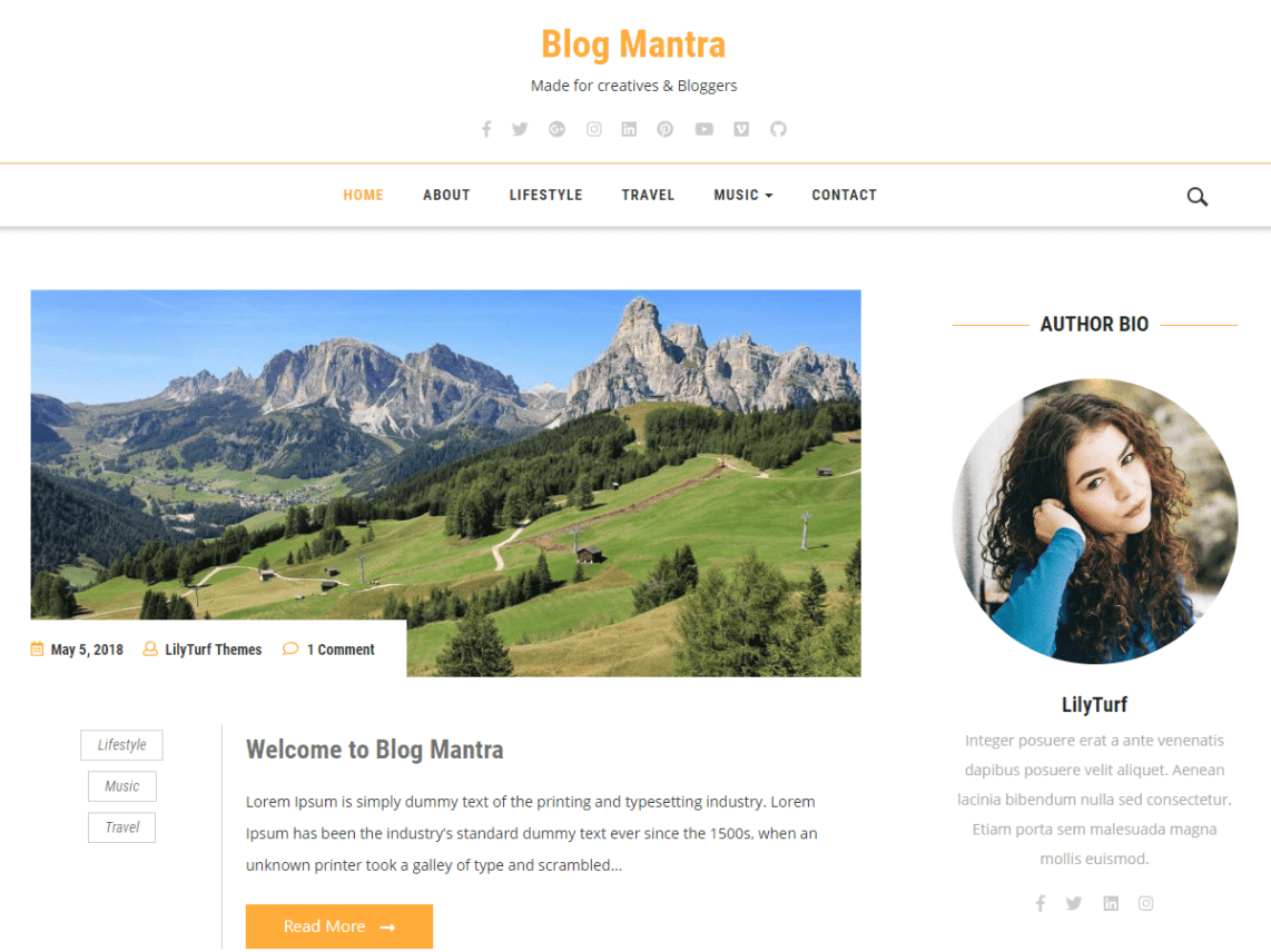 Blog Mantra Blog Mantra