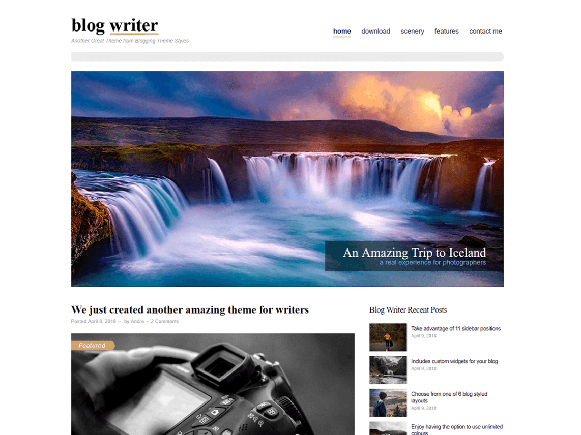 Blog Writer Blog Writer
