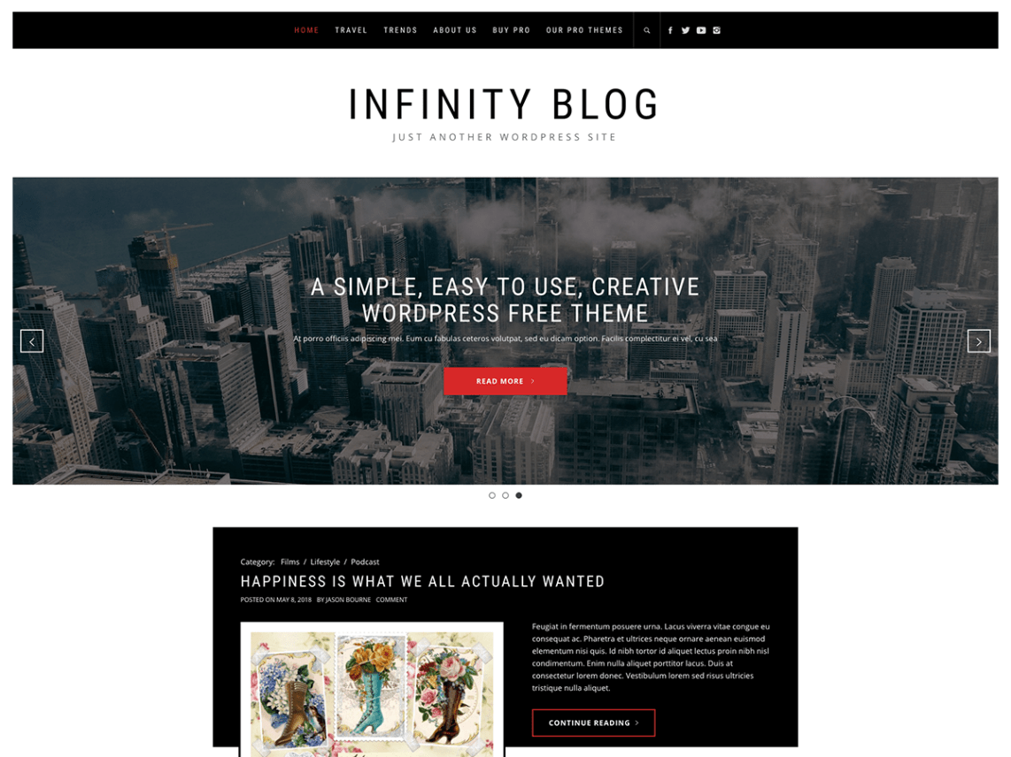 Infinity Blog Infinity Blog