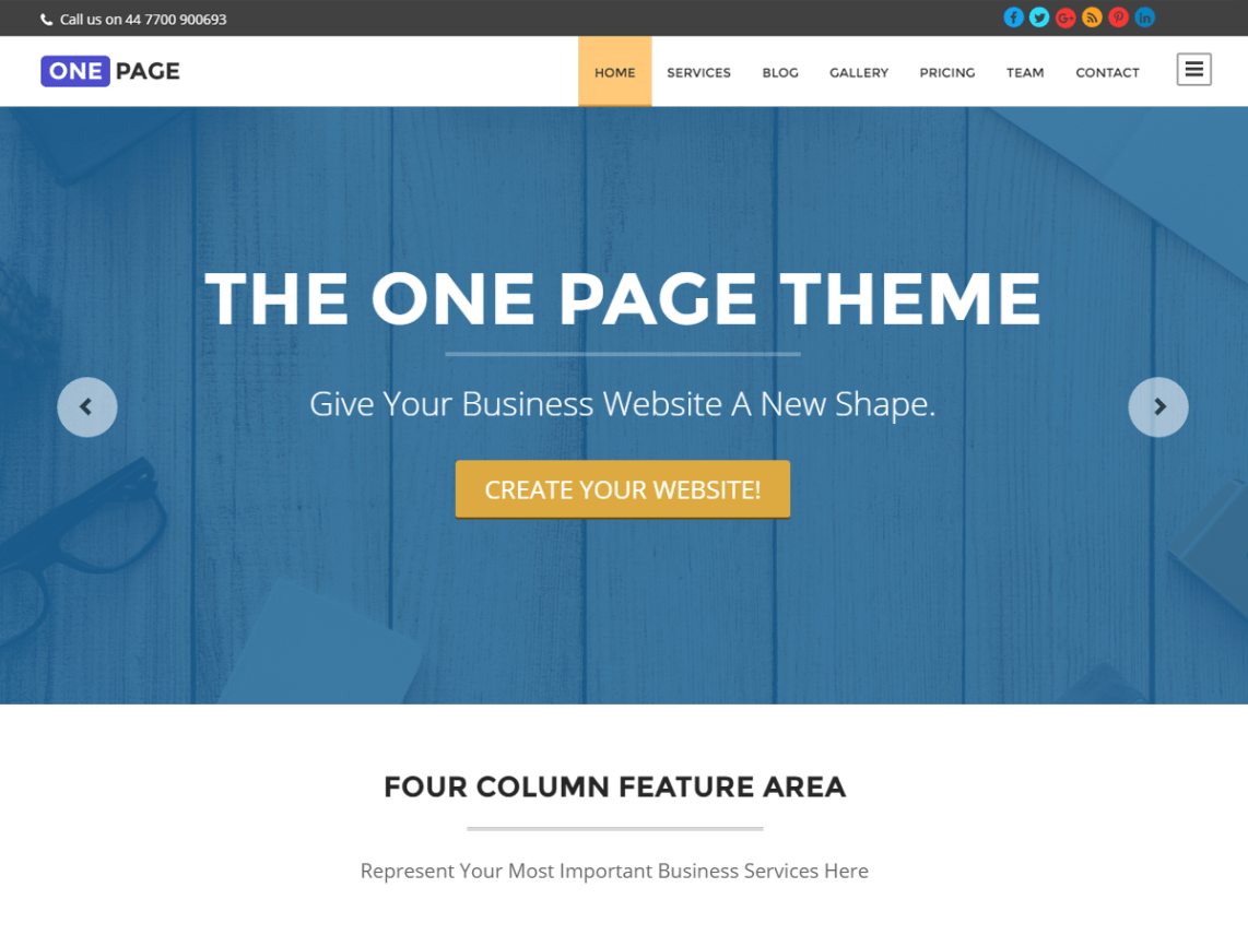 One Page